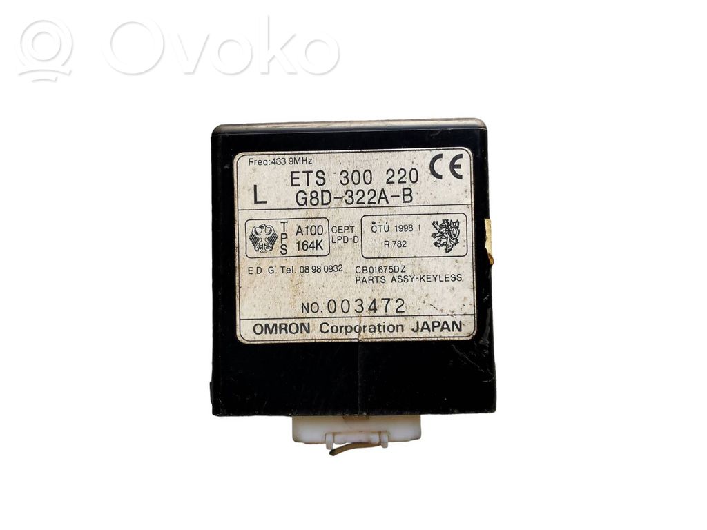 Mazda Premacy Other control units/modules 