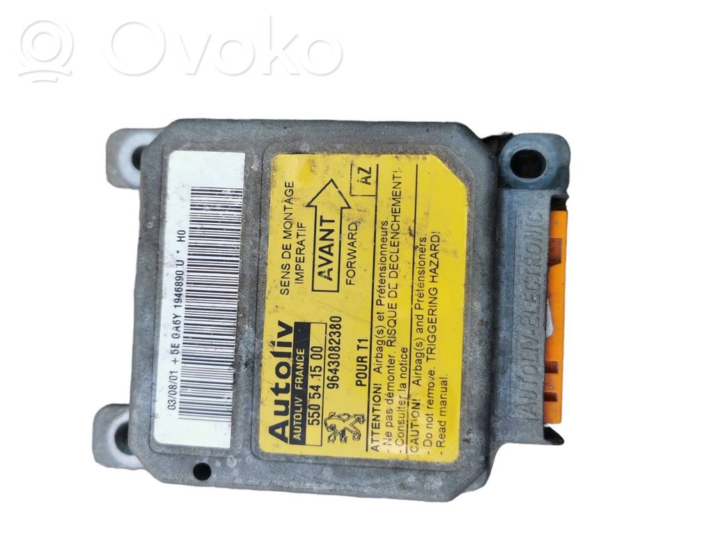 Peugeot 206 Airbag control unit/module 