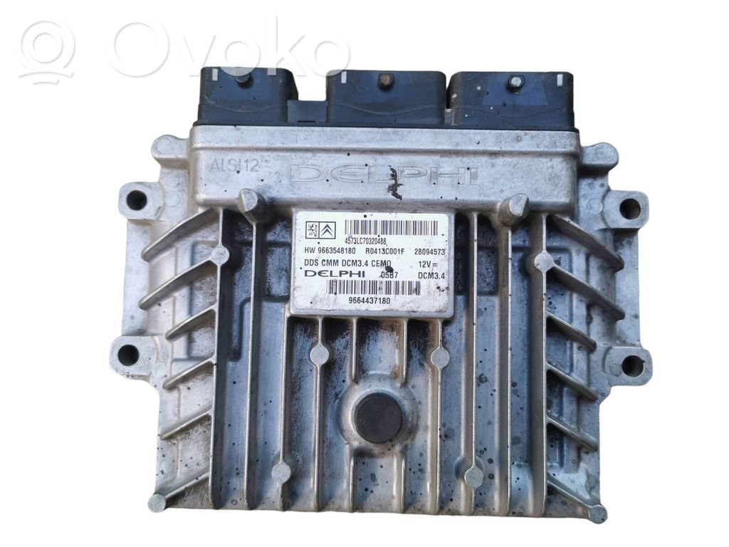 Peugeot 407 Engine control unit/module 