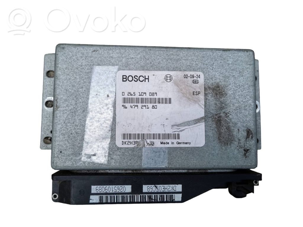 Peugeot 406 ESP (stability system) control unit 