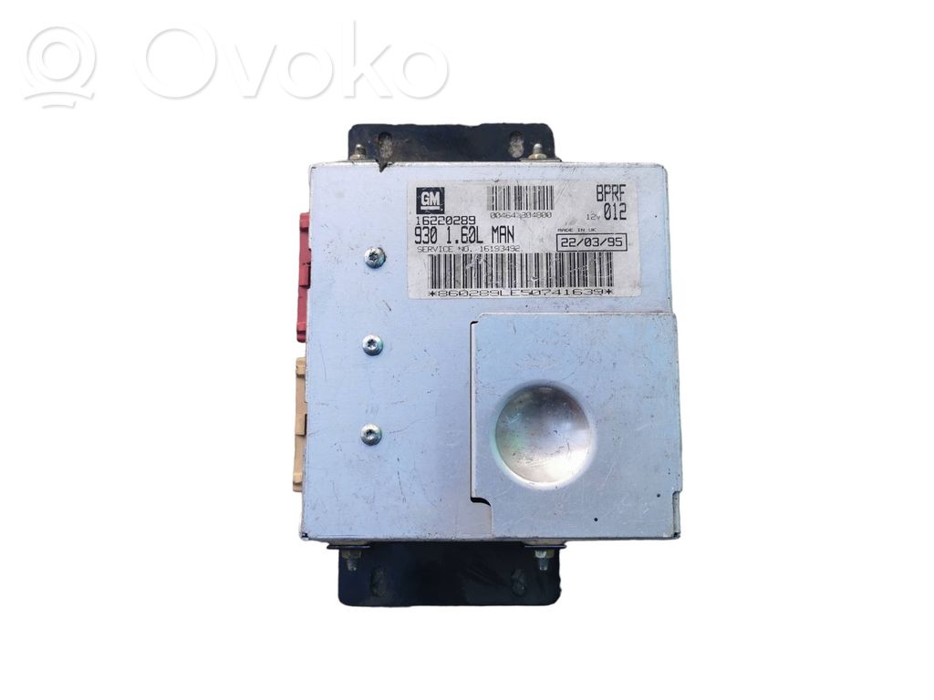 Alfa Romeo 145 - 146 Engine control unit/module 