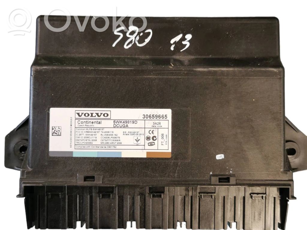 Volvo S80 Module confort 