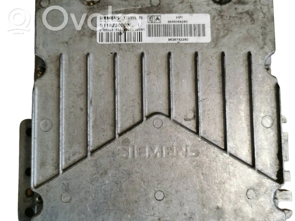 Citroen C5 Motorsteuergerät/-modul 