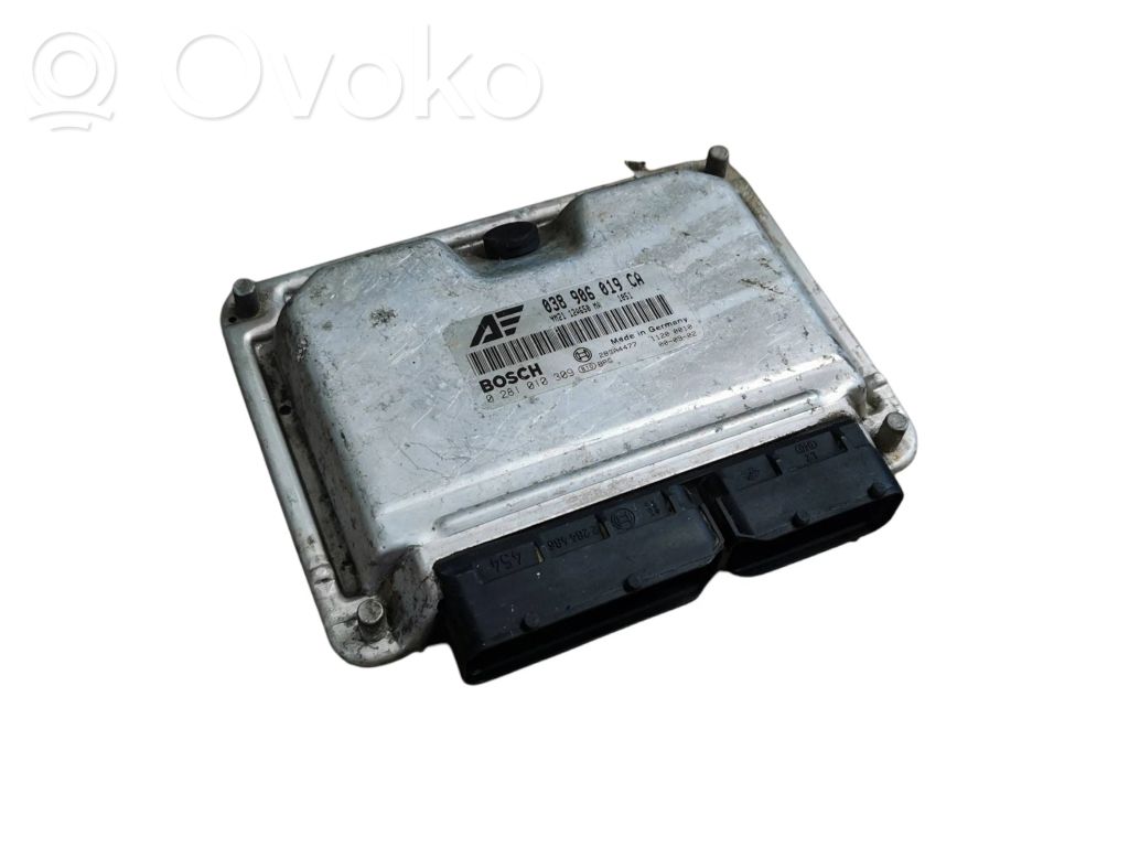 Engine control unit/module   038906019CA,28SA4477,0281010309