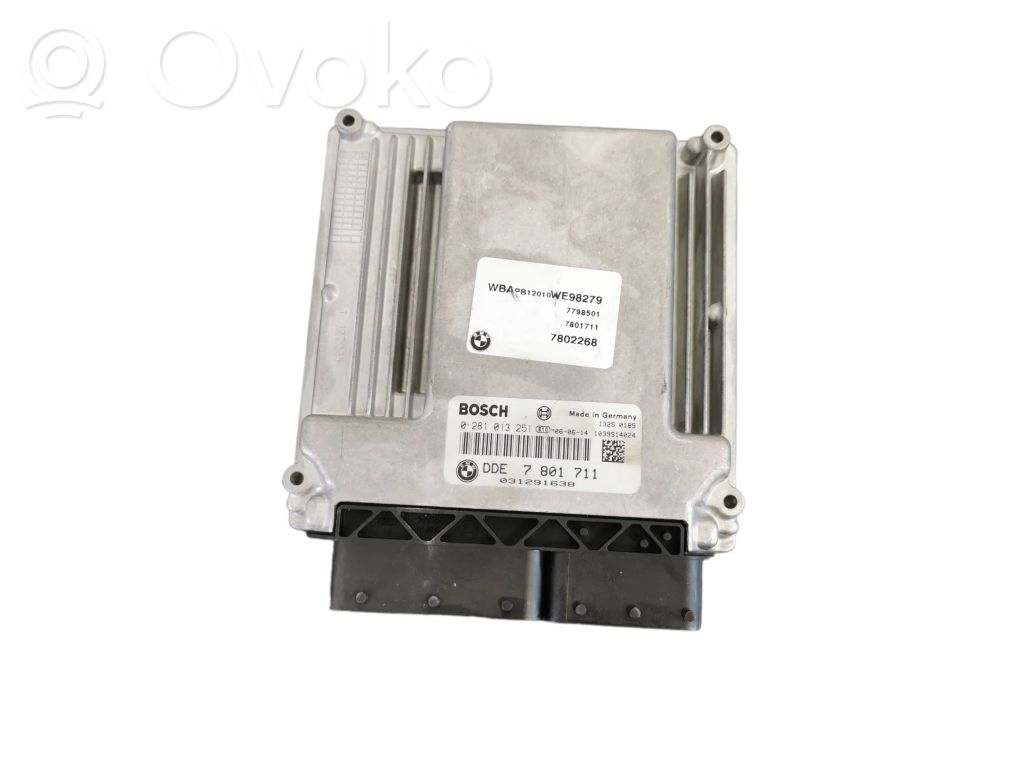 Engine control unit/module   7801711,031291638,0281013251,7701711,7798501,7802268