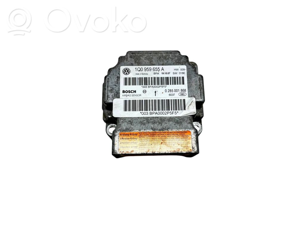 Volkswagen Eos Airbag control unit/module 
