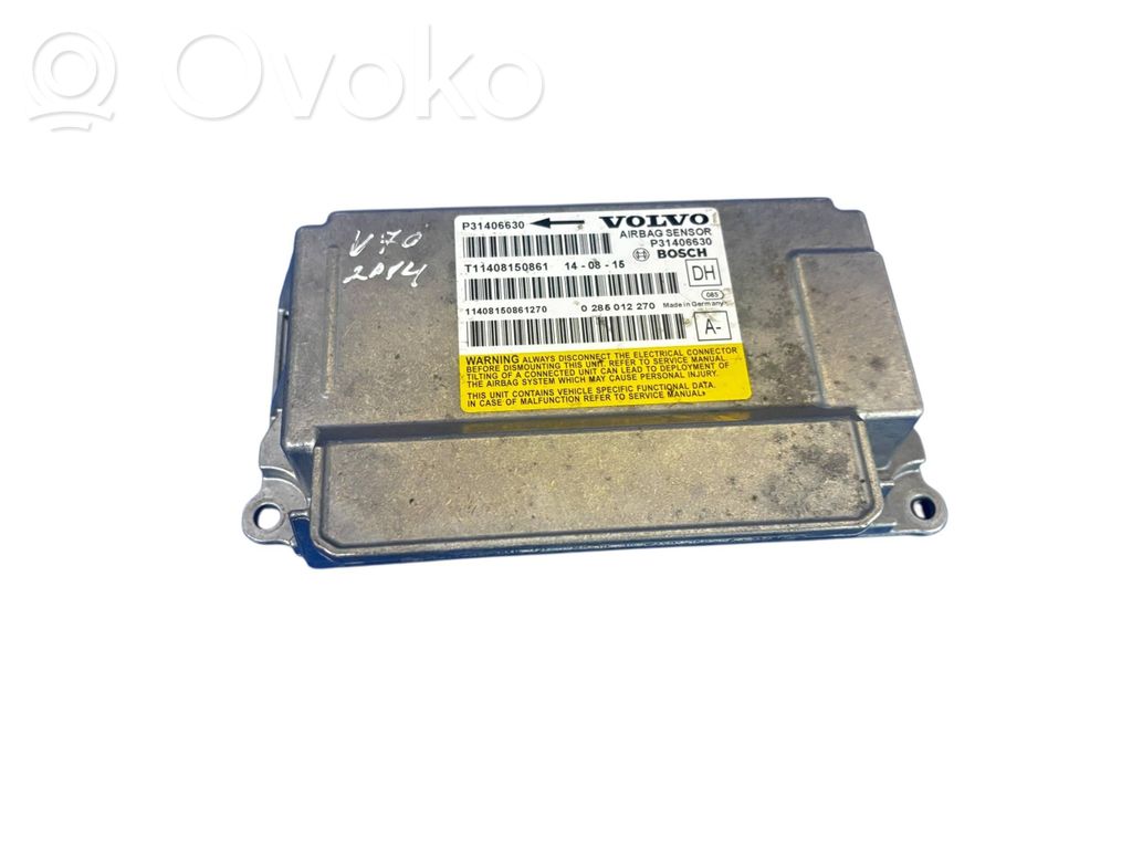 Volvo V70 Airbag control unit/module 