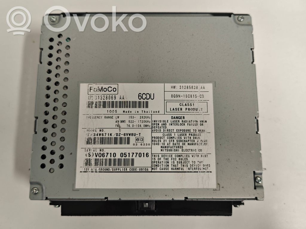 Volvo XC70 Panel / Radioodtwarzacz CD/DVD/GPS 