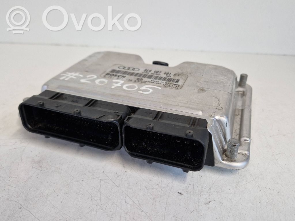 Engine control unit/module   8E0907401P,1039S01060,0281011136