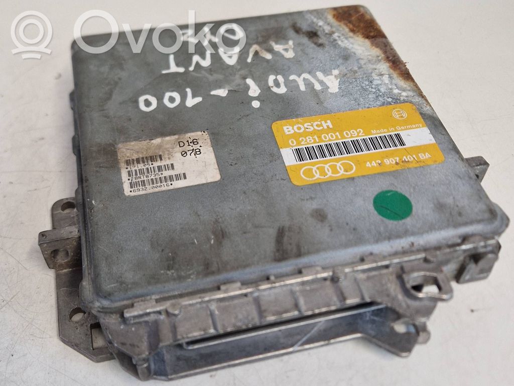 Audi 100 S4 C4 Engine control unit/module 