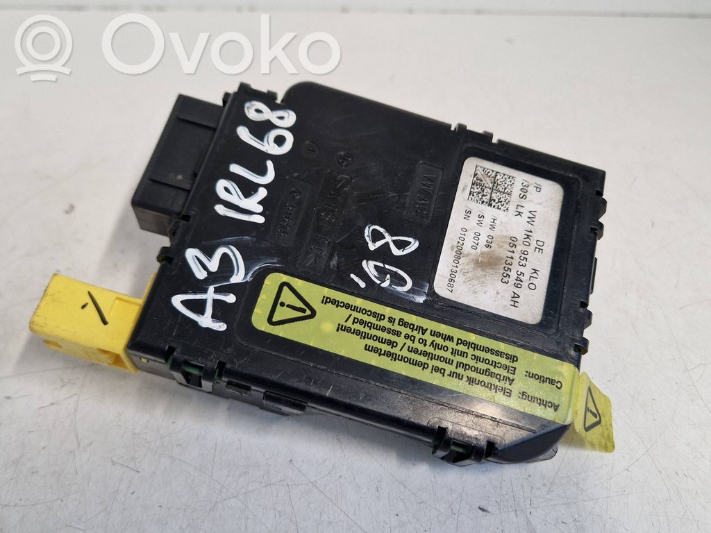 Audi A3 S3 8P Steering angle sensor 