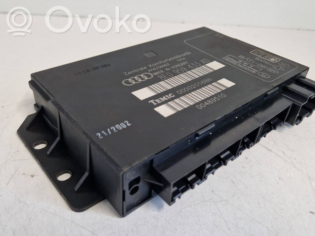 Audi A4 S4 B6 8E 8H Mukavuusmoduuli 