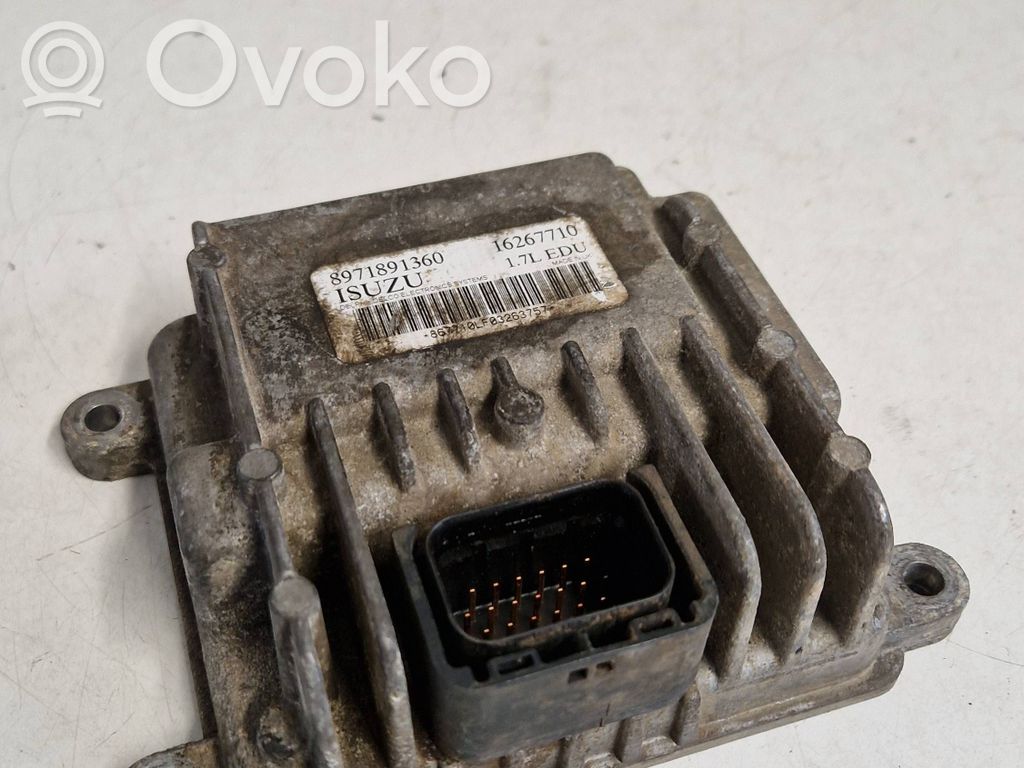 Opel Corsa C Fuel injection pump control unit/module 
