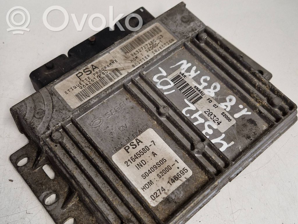 Citroen Xsara Picasso Engine control unit/module 