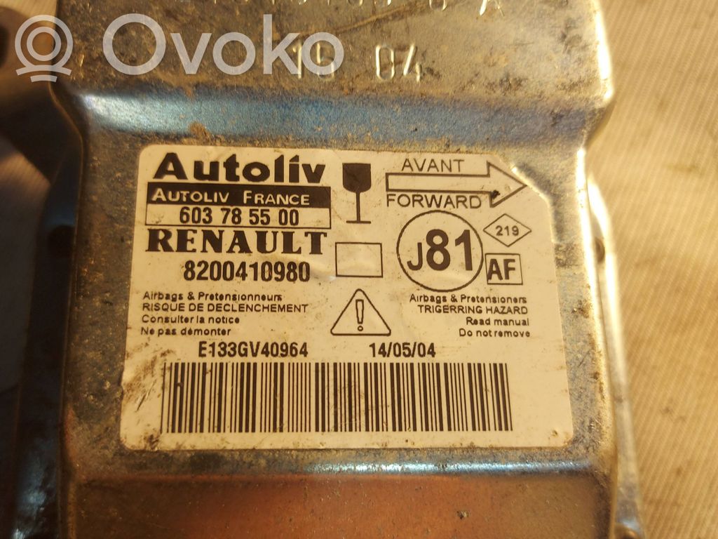 Renault Espace -  Grand espace IV Airbag control unit/module 