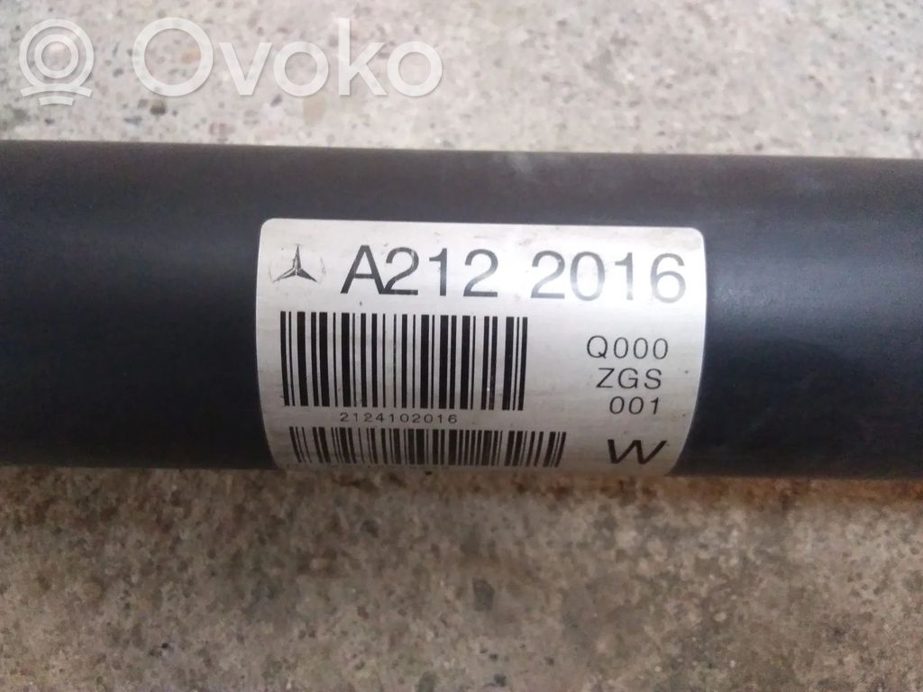 Mercedes-Benz E W212 Albero di trasmissione con sede centrale 