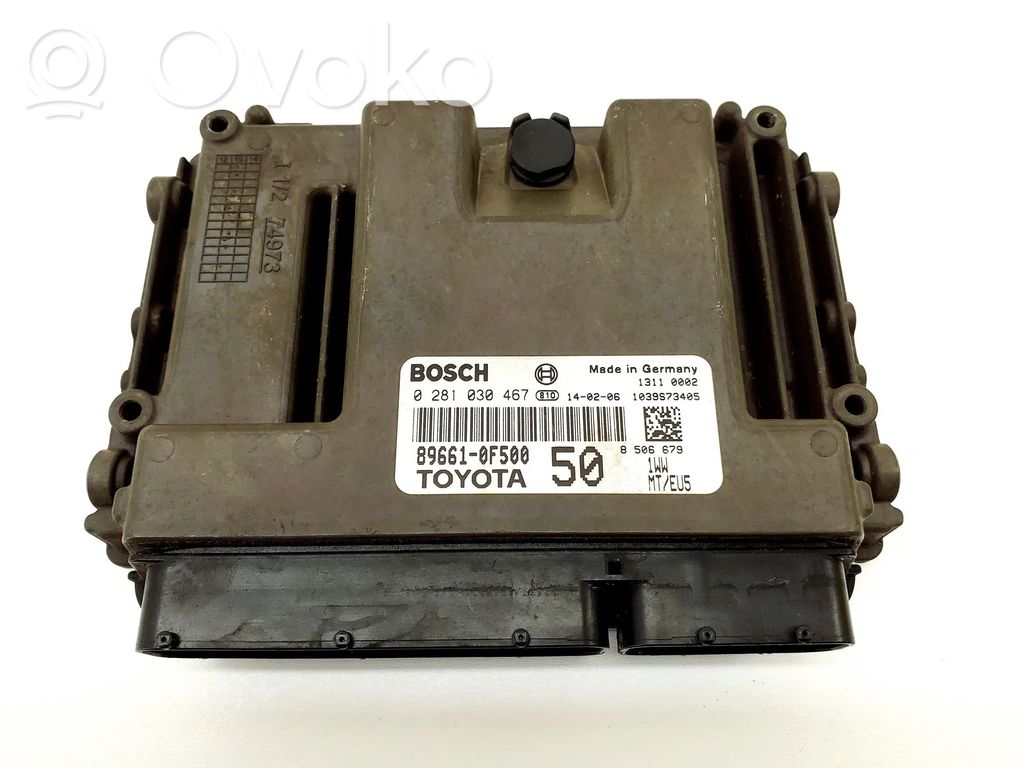Toyota Verso-S Calculateur moteur ECU 