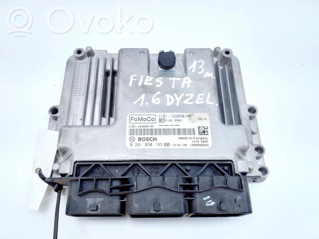 Ford Fiesta Engine control unit/module 