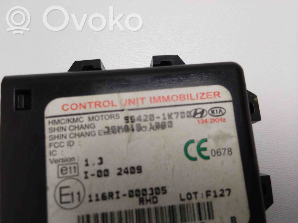 Hyundai ix20 Immobilizer control unit/module 