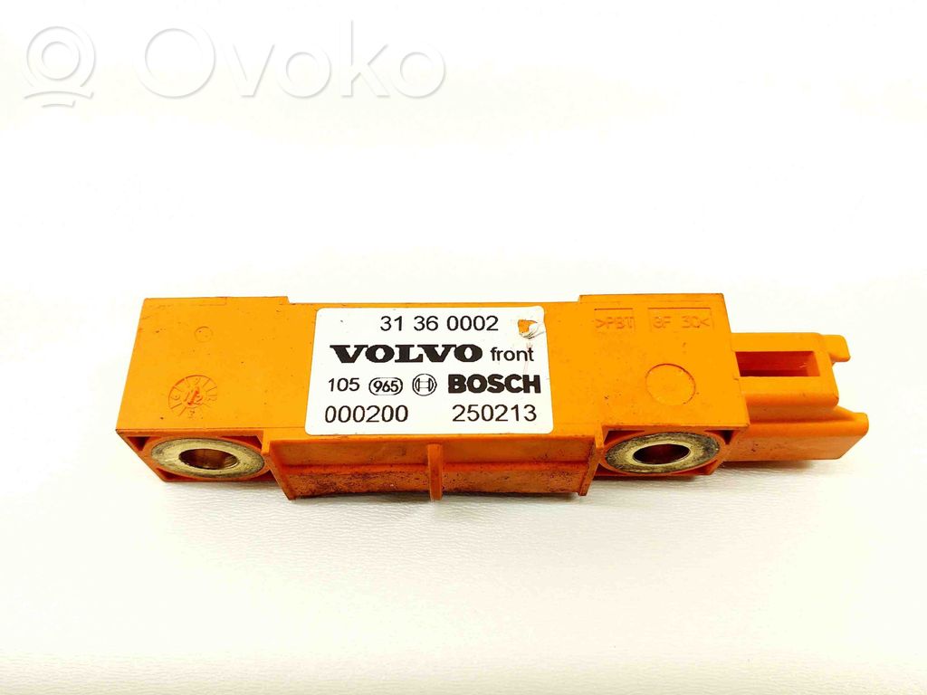 Volvo XC90 Airbag deployment crash/impact sensor 
