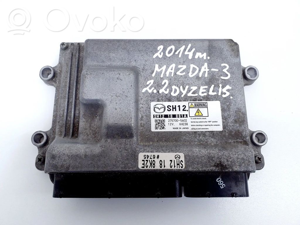 Mazda 3 II Engine control unit/module 