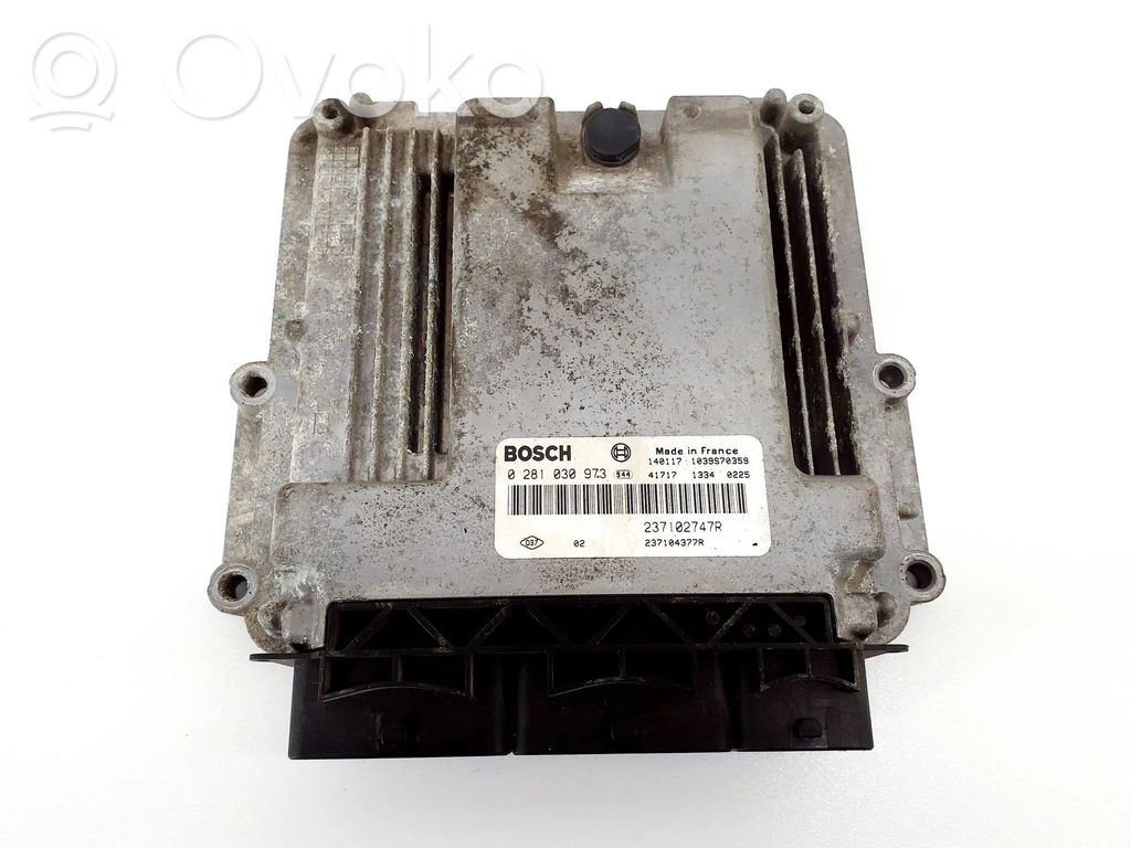 Engine control unit/module   0281030973,237102747R