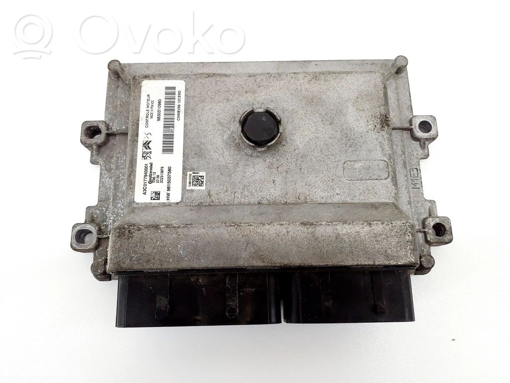 Opel Corsa F Engine control unit/module 