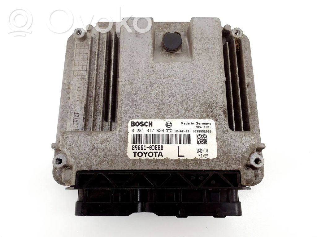 Toyota Yaris Engine control unit/module 