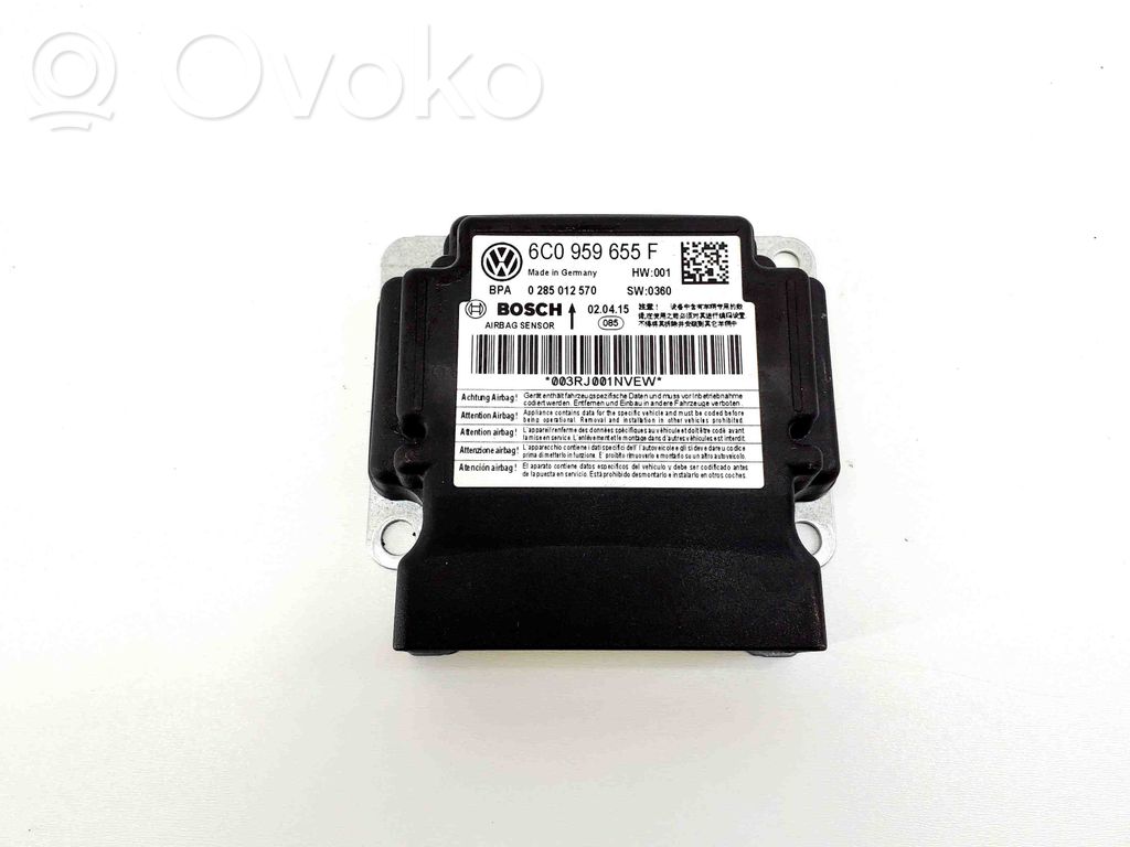 Skoda Fabia Mk3 (NJ) Unitate/modul de comandă airbaguri 