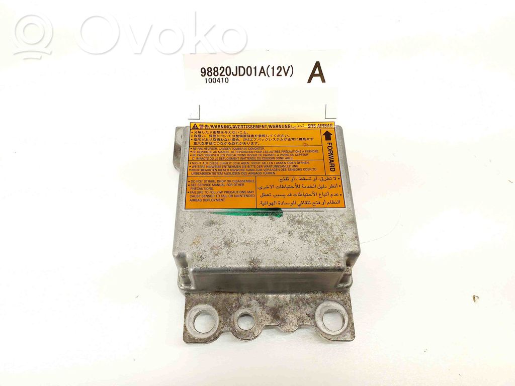 Nissan Qashqai Sterownik / Moduł Airbag 