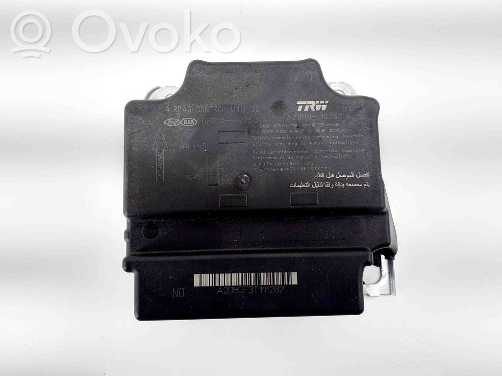 KIA Ceed Airbag control unit/module 