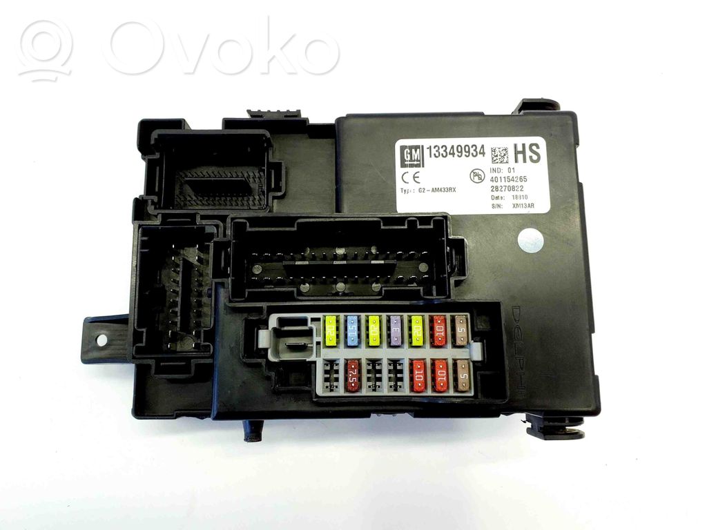 Opel Meriva B Sulakemoduuli 
