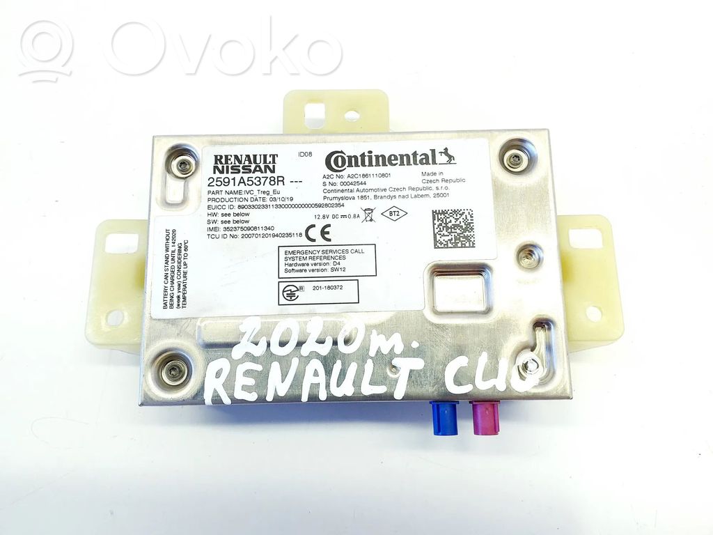 Renault Clio V Bluetooth modulis 