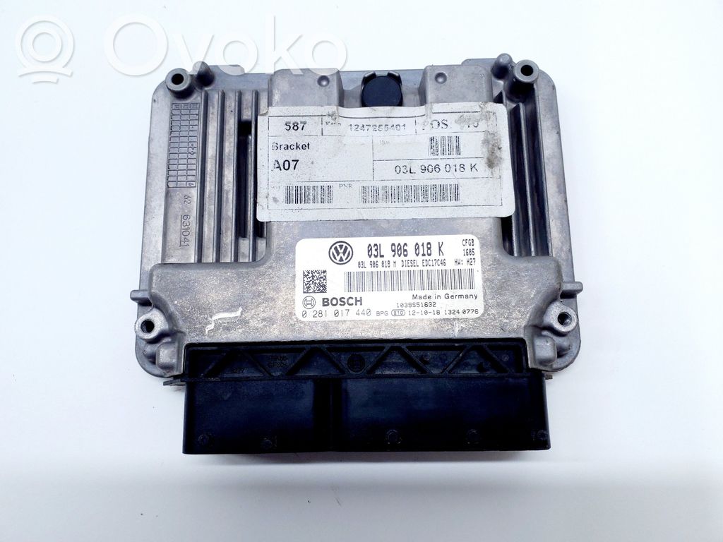 Seat Alhambra (Mk2) Engine control unit/module 
