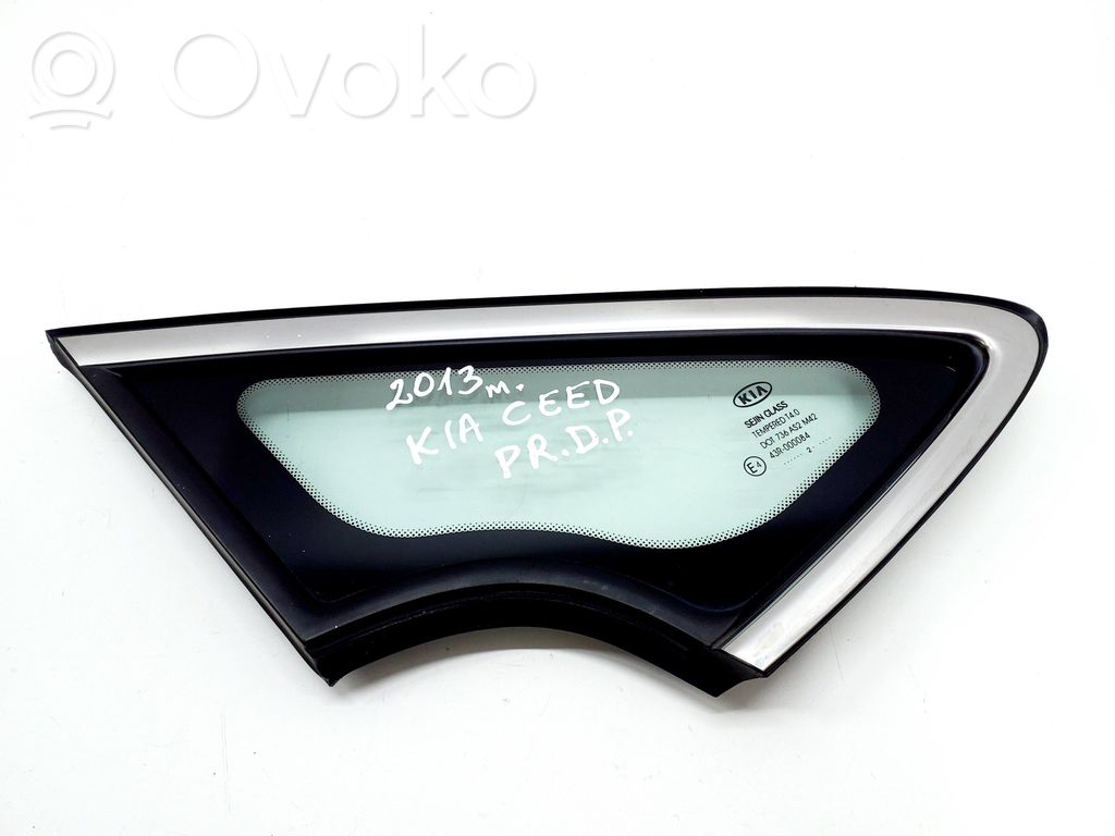 KIA Ceed Front door vent window glass four-door 
