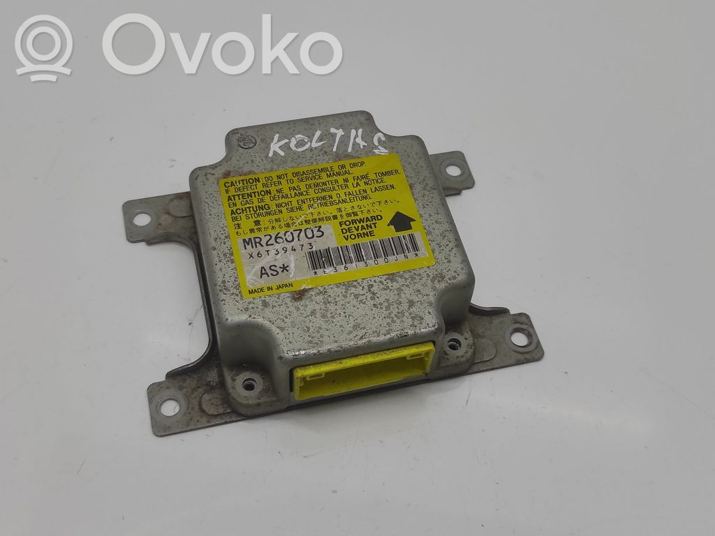 Mitsubishi Colt Airbag control unit/module 