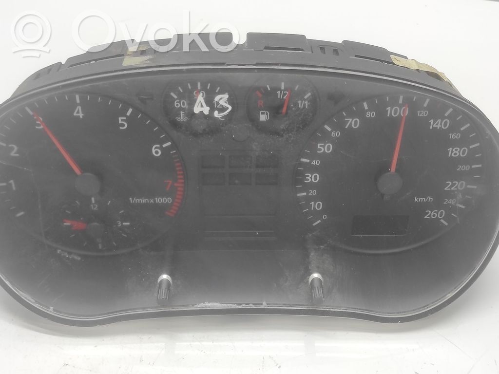 Audi A3 S3 8L Speedometer (instrument cluster) 