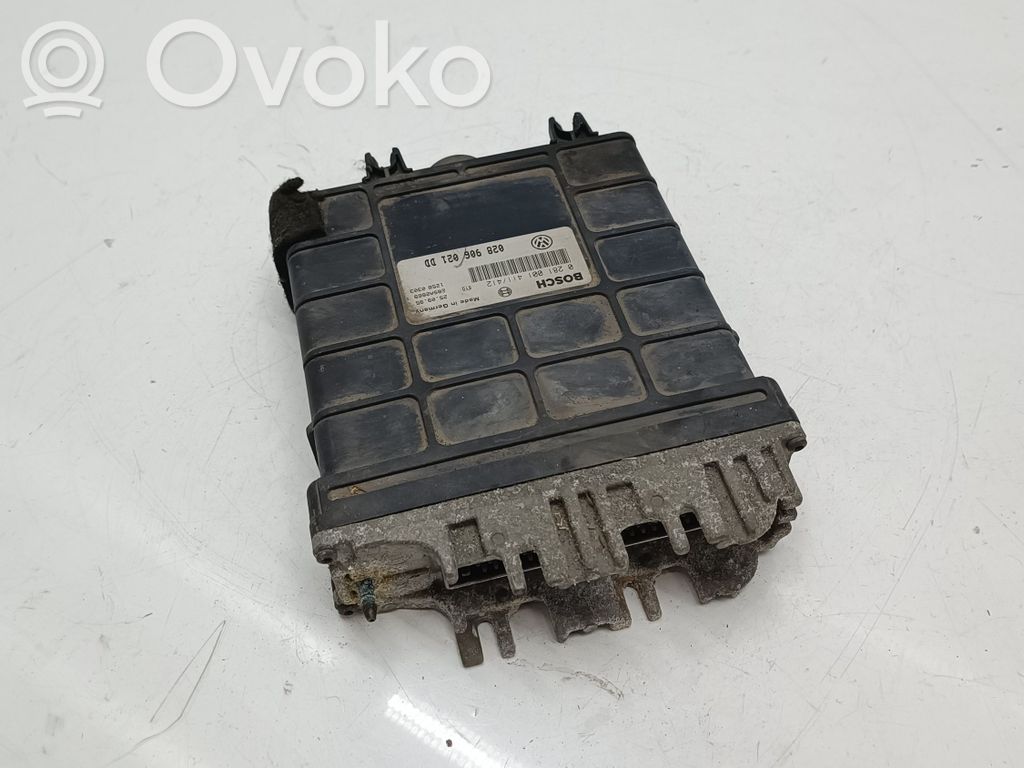 Engine control unit/module   028906021DD,0281001411