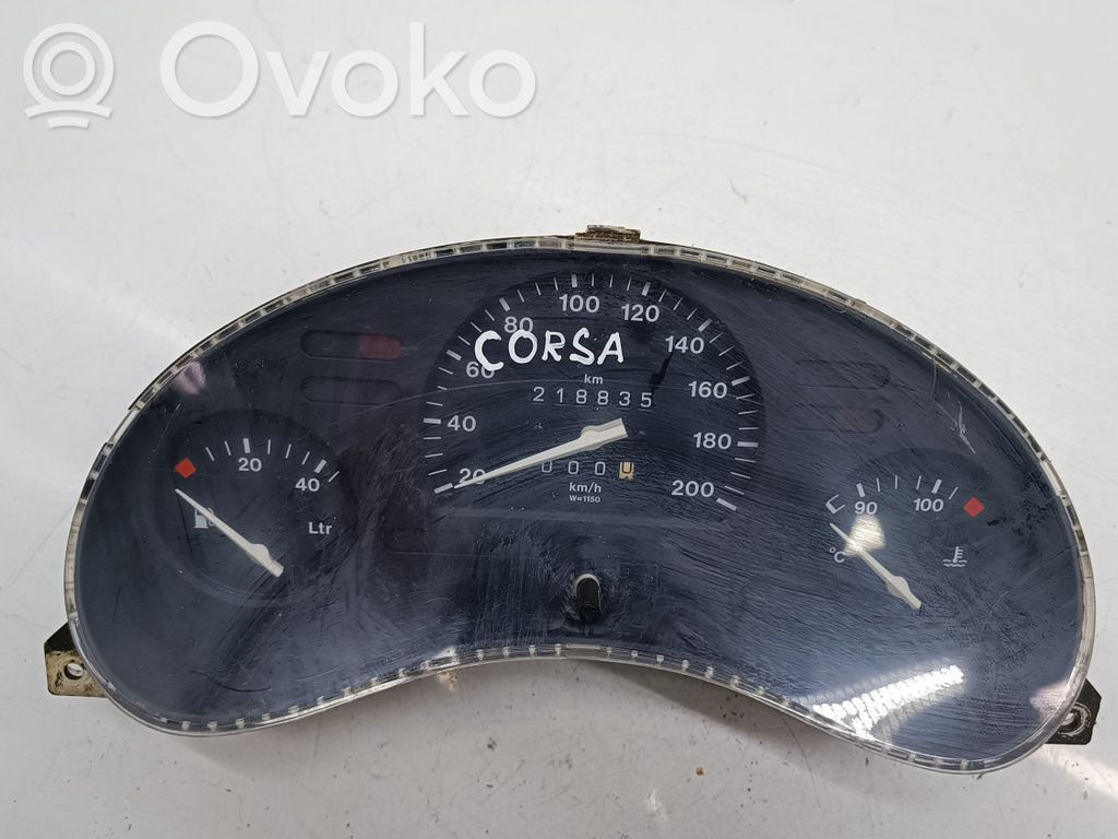 Opel Corsa B Speedometer (instrument cluster) 