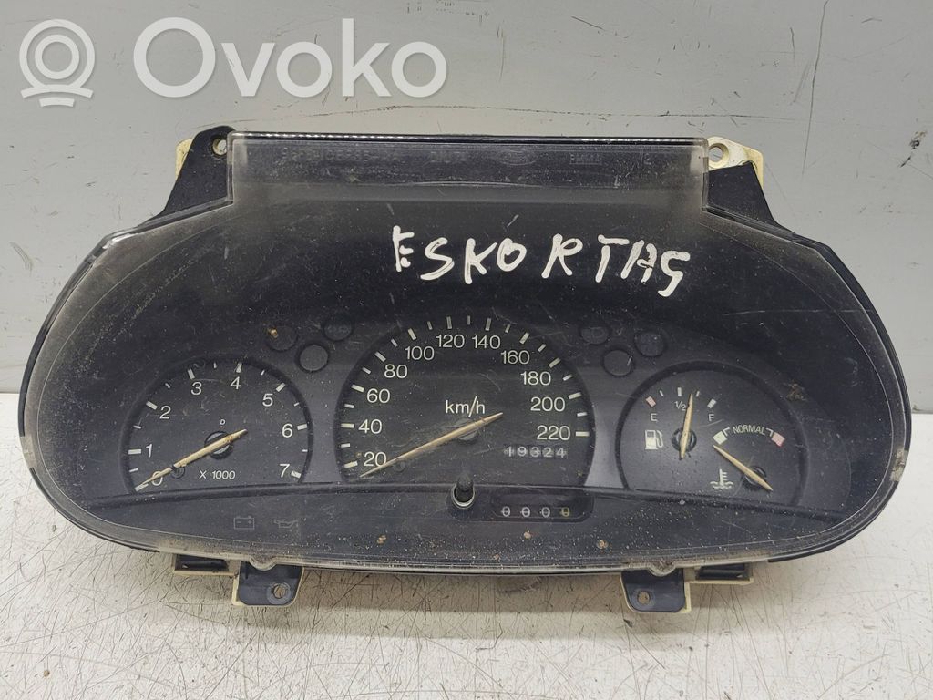 Ford Escort Spidometrs (instrumentu panelī) 