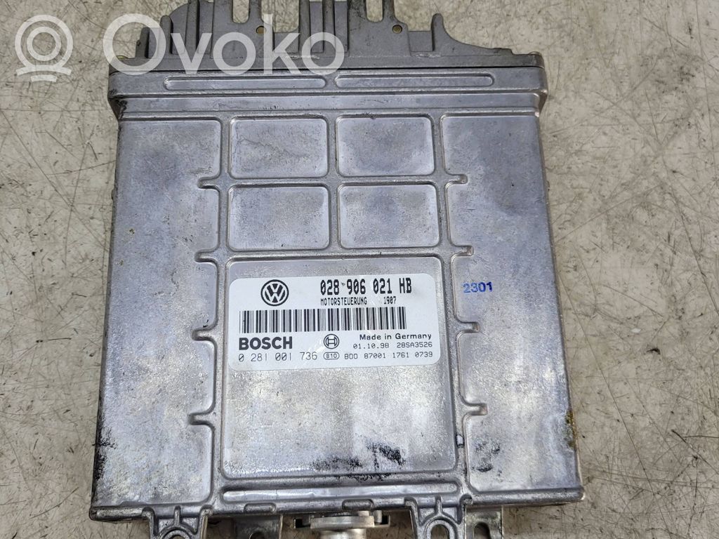 Volkswagen Sharan Engine control unit/module 