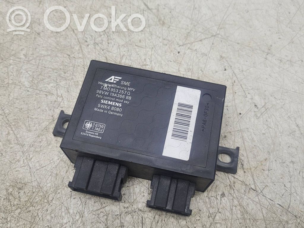 Volkswagen Sharan Immobilizer control unit/module 