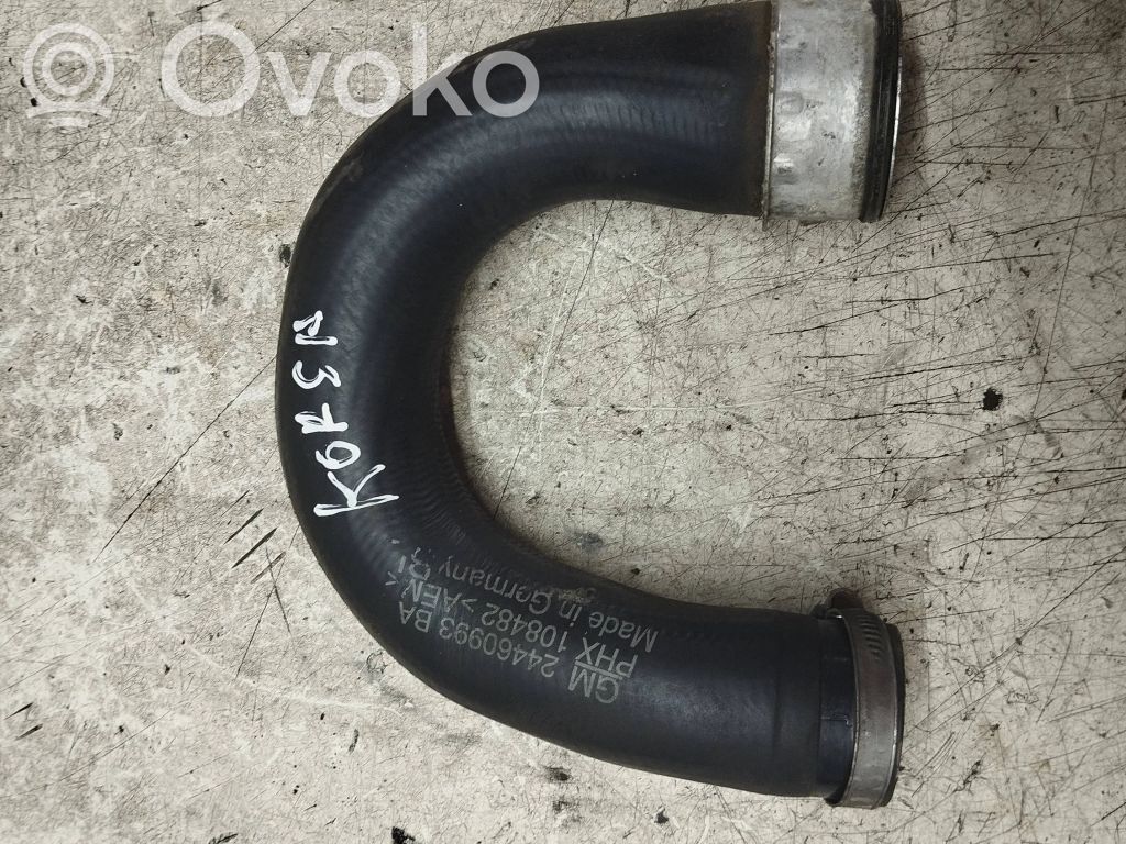 Opel Corsa C Intercooler hose/pipe 
