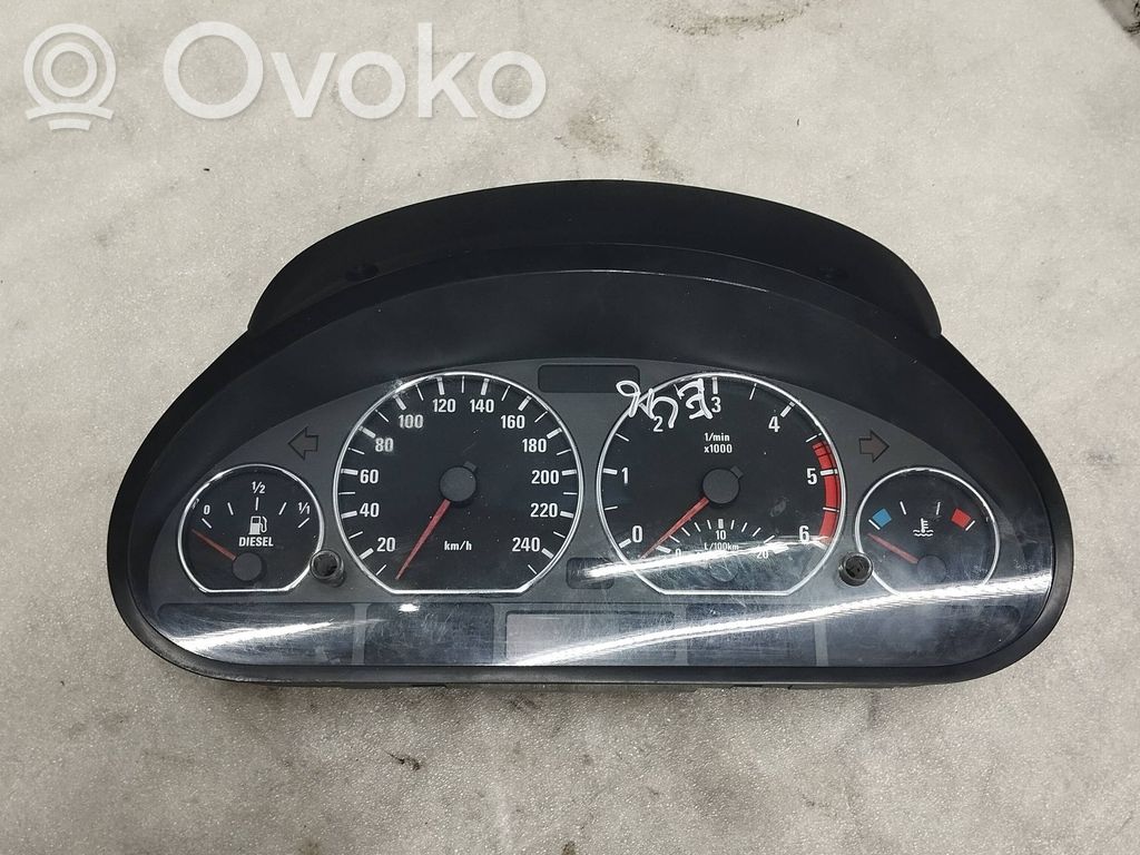 BMW 3 E46 Speedometer (instrument cluster) 