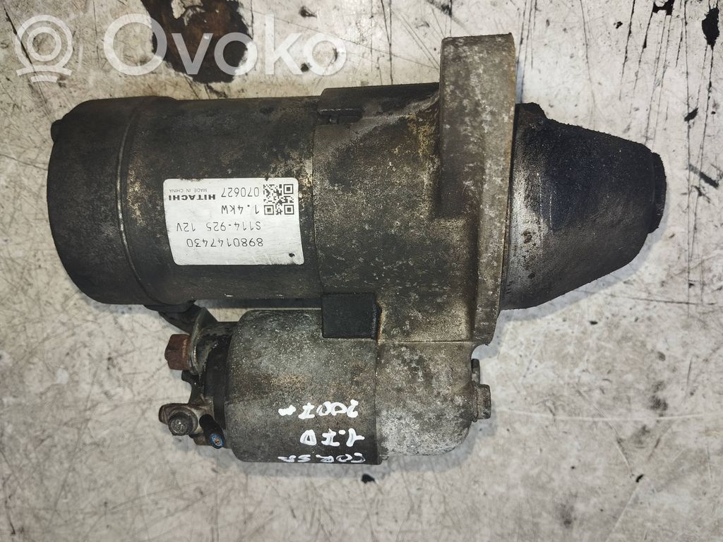 Opel Corsa D Starter motor 