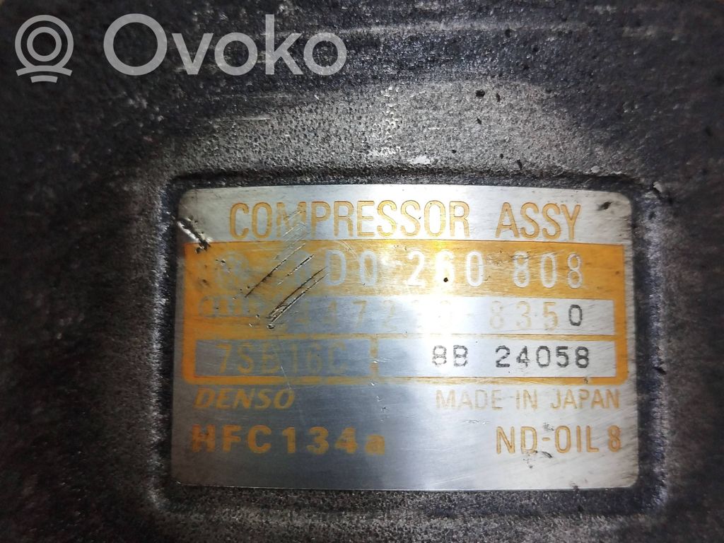 Volkswagen PASSAT B5.5 Ilmastointilaitteen kompressorin pumppu (A/C) 