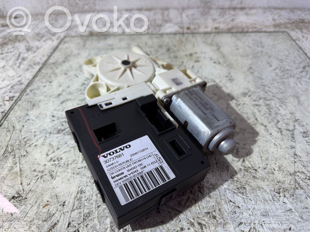 Volvo V50 Silnik regulatora szyby drzwi przednich 
