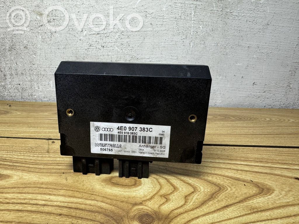 Audi Q7 4L Tow bar trailer control unit/module 