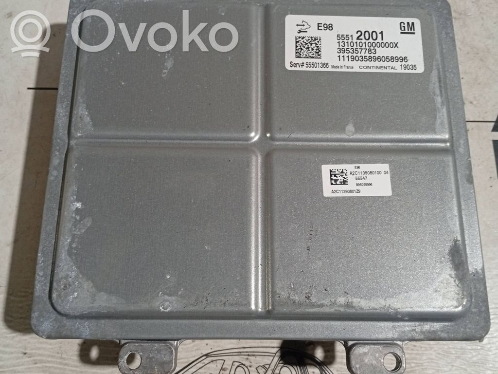 Engine control unit/module   55512001,13101010,395357783,310101000000X