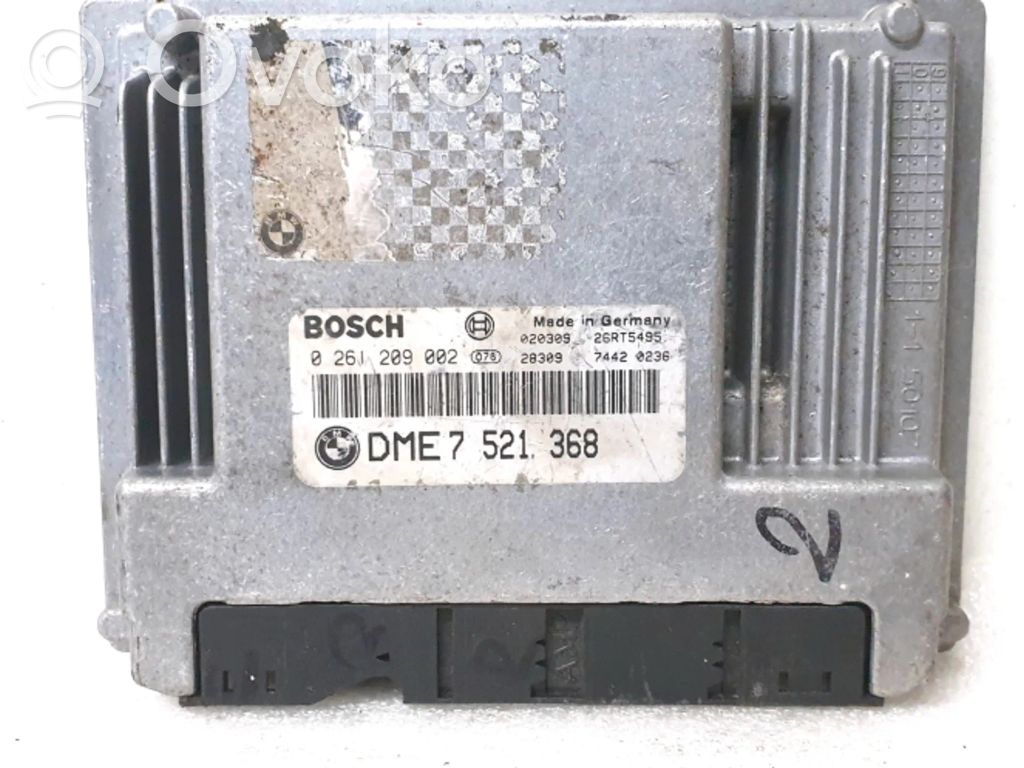 BMW 7 E65 E66 Engine control unit/module 